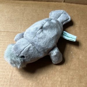 Gray beanie baby. Walrus. Great condition.